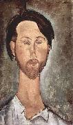 Portrat des Leopold Zborowski Amedeo Modigliani